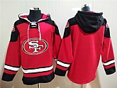 49ers Blank Red All Stitched Sweatshirt Hoodie,baseball caps,new era cap wholesale,wholesale hats