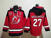 Devils 27 Scott Niedermayer Red All Stitched Sweatshirt Hoodie,baseball caps,new era cap wholesale,wholesale hats
