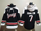 Devils 7 Dougie Hamilton Black All Stitched Sweatshirt Hoodie,baseball caps,new era cap wholesale,wholesale hats