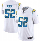 Nike Chargers Men & Women & Youth 52 Khalil Mack White Vapor Limited Jersey,baseball caps,new era cap wholesale,wholesale hats