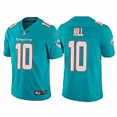 Nike Dolphins Men & Women & Youth 10 Tyreek Hill Aqua Vapor Limited Jersey,baseball caps,new era cap wholesale,wholesale hats