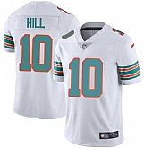 Nike Dolphins Men & Women & Youth 10 Tyreek Hill White Throwback Vapor Limited Jersey,baseball caps,new era cap wholesale,wholesale hats