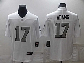 Nike Raiders 17 Davante Adams White Color Rush Jersey,baseball caps,new era cap wholesale,wholesale hats