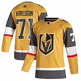 Vegas Golden Knights 71 William Karlsson 2020-21 Alternate Player Adidas Gold Jersey