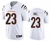 Nike Bengals Men & Women & Youth 23 Daxton Hill White 2022 NFL Draft Vapor Untouchable Limited Jersey,baseball caps,new era cap wholesale,wholesale hats