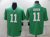Nike Eagles 11 A. J. Brown Green 2022 NFL Draft Color Rush Limited Jersey,baseball caps,new era cap wholesale,wholesale hats