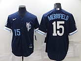 Royals 15 Whit Merrifield Navy Nike 2022 City Connect Cool Base Jerseys,baseball caps,new era cap wholesale,wholesale hats