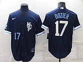 Royals 17 Hunter Dozier Navy Nike 2022 City Connect Cool Base Jerseys,baseball caps,new era cap wholesale,wholesale hats
