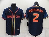 Astros 2 Alex Bregman Navy Nike 2022 City Connect Cool Base Jersey,baseball caps,new era cap wholesale,wholesale hats