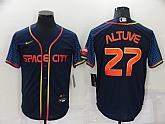 Astros 27 Jose Altuve Navy Nike 2022 City Connect Cool Base Jerseys,baseball caps,new era cap wholesale,wholesale hats