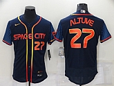 Astros 27 Jose Altuve Navy Nike 2022 City Connect Flexbase Jersey,baseball caps,new era cap wholesale,wholesale hats