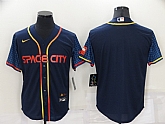 Astros Blank Navy Nike 2022 City Connect Cool Base Jersey,baseball caps,new era cap wholesale,wholesale hats