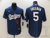Dodgers 5 Freddie Freeman Blue Nike Flexbase Jersey,baseball caps,new era cap wholesale,wholesale hats