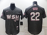 Nationals 22 Juan Soto Gray Nike 2022 City Connect Cool Base Jersey,baseball caps,new era cap wholesale,wholesale hats