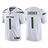 Nike Jets Men & Women & Youth 1 Ahmad Gardner White 2022 NFL Draft Vapor Untouchable Limited Jersey,baseball caps,new era cap wholesale,wholesale hats