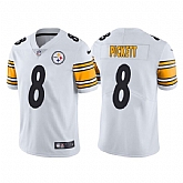 Nike Steelers Men & Women & Youth 8 Kenny Pickett White 2022 NFL Draft Vapor Untouchable Limited Jersey,baseball caps,new era cap wholesale,wholesale hats