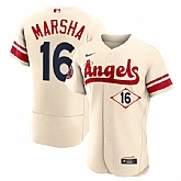 Angels 16 Brandon Marsha Cream 2022 City Connect Flexbase Jersey Dzhi,baseball caps,new era cap wholesale,wholesale hats