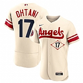 Angels 17 Shohei Ohtani Cream 2022 City Connect Flexbase Jersey Dzhi,baseball caps,new era cap wholesale,wholesale hats