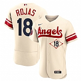 Angels 18 Jose Rojas Cream 2022 City Connect Flexbase Jersey Dzhi,baseball caps,new era cap wholesale,wholesale hats