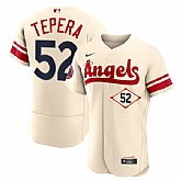 Angels 52 Ryan Tepera Cream 2022 City Connect Flexbase Jersey Dzhi,baseball caps,new era cap wholesale,wholesale hats