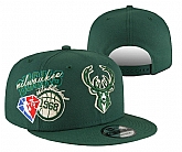 Bucks Team Logo Green 75th Anniversary Adjustable Hat YD,baseball caps,new era cap wholesale,wholesale hats