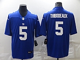 Nike Giants 5 Kayvon Thibodeaux Royal 2022 NFL Draft Vapor Untouchable Limited Jersey,baseball caps,new era cap wholesale,wholesale hats