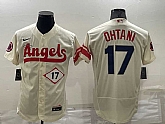 Angels 17 Shohei Ohtani Cream 2022 City Connect Flexbase Jerseys,baseball caps,new era cap wholesale,wholesale hats