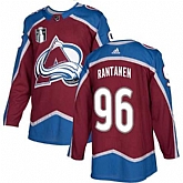 Avalanche 96 Mikko Rantanen Burgundy White 2022 Stanley Cup Final Patch Reverse Retro Adidas Jersey Dzhi,baseball caps,new era cap wholesale,wholesale hats