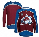 Avalanche Blank Burgundy 2022 Stanley Cup Final Patch Reverse Retro Adidas Jersey,baseball caps,new era cap wholesale,wholesale hats