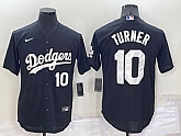 Dodgers 10 Justin Turner Black Nike Turn Back The Clock Cool Base Jerseys,baseball caps,new era cap wholesale,wholesale hats