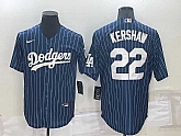 Dodgers 22 Clayton Kershaw Blue Nike Throwback Cool Base Jersey,baseball caps,new era cap wholesale,wholesale hats