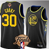 Warriors 30 Stephen Curry Black 2022 NBA Finals Nike Swingman Jersey,baseball caps,new era cap wholesale,wholesale hats