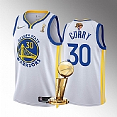 Warriors 30 Stephen Curry White Nike 2022 Finals Champions Swingman Jersey,baseball caps,new era cap wholesale,wholesale hats