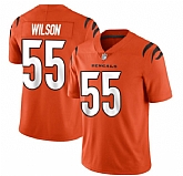 Nike Men & Women & Youth Bengals 55 Logan Wilson Orange Vapor Untouchable Limited Jersey,baseball caps,new era cap wholesale,wholesale hats