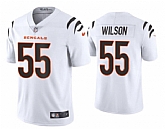 Nike Men & Women & Youth Bengals 55 Logan Wilson White Vapor Untouchable Limited Jersey,baseball caps,new era cap wholesale,wholesale hats