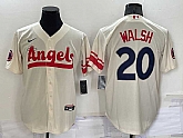 Angels 20 Jared Walsh Cream Nike 2022 City Connect Cool Base Jersey,baseball caps,new era cap wholesale,wholesale hats