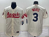 Angels 3 Taylor Ward Cream Nike 2022 City Connect Flexbase Jersey,baseball caps,new era cap wholesale,wholesale hats