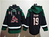 Arizona Coyotes #19 Shane Doan Black Green Ageless Must-Have Lace-Up Pullover Hoodie,baseball caps,new era cap wholesale,wholesale hats