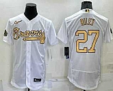 Atlanta Braves #27 Austin Riley White 2022 All Star Stitched Flexbase Nike Jersey,baseball caps,new era cap wholesale,wholesale hats
