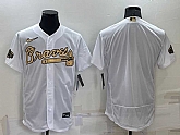 Atlanta Braves Blank White 2022 All Star Stitched Flexbase Nike Jersey,baseball caps,new era cap wholesale,wholesale hats