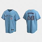 Blue Jays 68 Jordan Romano Powder Blue Replica Jersey,baseball caps,new era cap wholesale,wholesale hats