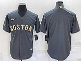 Boston Red Sox Blank Grey 2022 All Star Stitched Cool Base Nike Jersey,baseball caps,new era cap wholesale,wholesale hats