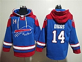 Buffalo Bills #14 Stefon Diggs Blue Ageless Must Have Lace Up Pullover Hoodie,baseball caps,new era cap wholesale,wholesale hats