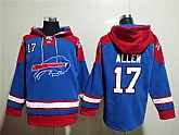 Buffalo Bills #17 Josh Allen Blue Ageless Must Have Lace Up Pullover Hoodie,baseball caps,new era cap wholesale,wholesale hats