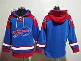 Buffalo Bills Blank Blue Ageless Must Have Lace Up Pullover Hoodie,baseball caps,new era cap wholesale,wholesale hats