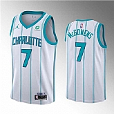 Charlotte Hornets #7 Bryce McGowens 2022 Draft White Stitched Basketball Jersey Dzhi,baseball caps,new era cap wholesale,wholesale hats