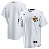 Cincinnati Reds Blank White 2022 All-Star Cool Base Stitched Baseball Jersey,baseball caps,new era cap wholesale,wholesale hats