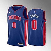 Detroit Pistons #0 Jalen Duren 2022 Draft Blue Basketball Stitched Jersey Dzhi,baseball caps,new era cap wholesale,wholesale hats