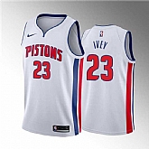 Detroit Pistons #23 Jaden Ivey 2022 Draft White Basketball Stitched Jersey Dzhi,baseball caps,new era cap wholesale,wholesale hats