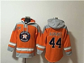 Houston Astros #44 Yordan Alvarez Orange Ageless Must-Have Lace-Up Pullover Hoodie,baseball caps,new era cap wholesale,wholesale hats